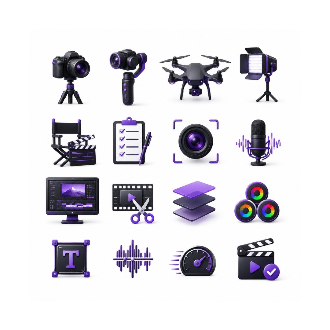 Video Çekim + Kurgu Pro Paket